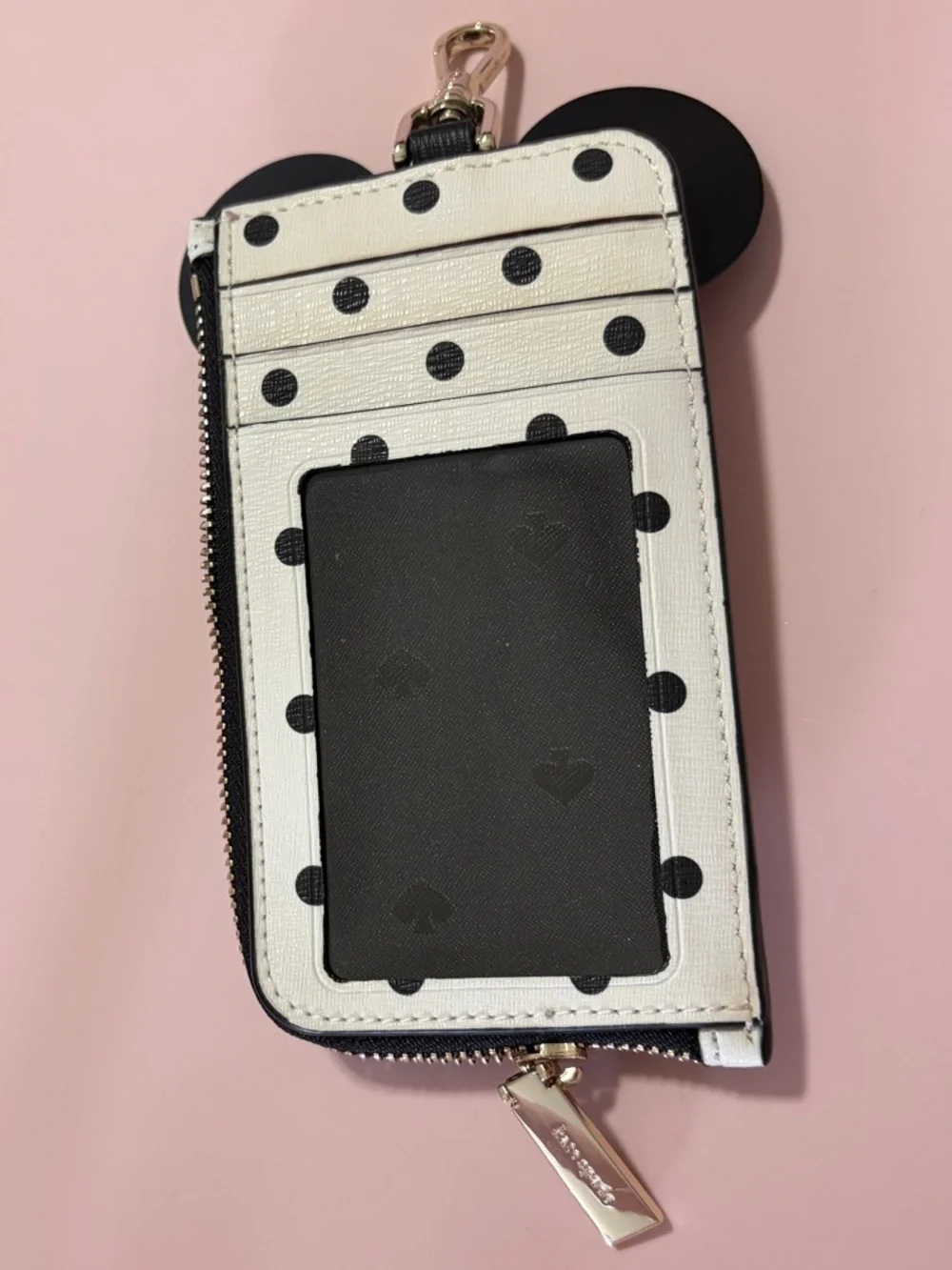 kate spade Polka Dot Minnie Ear Wallet - Picture 6 of 6